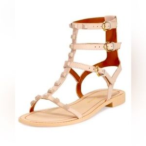 Rebecca Minkoff Leather Gladiator Sandals